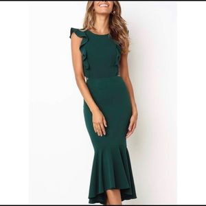 Petal & Pup - Saints & Secrets emerald Avani Dress
